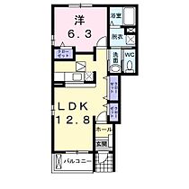 マリオン松末 101 号室 ｜ 愛媛県松山市松末1丁目（賃貸アパート1LDK・1階・46.49㎡） その2