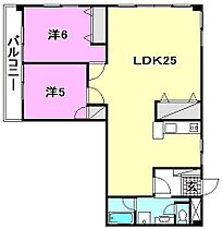 セントラルハイム弐番館 254 号室 ｜ 愛媛県松山市立花5丁目（賃貸マンション2LDK・5階・88.74㎡） その2