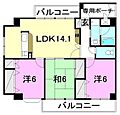 スカイフォレスト2階5.8万円