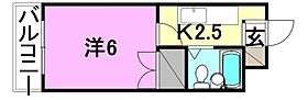 コーポヤマキ　Ａ棟 A206 号室 ｜ 愛媛県伊予郡松前町伊予郡浜（賃貸マンション1K・2階・17.55㎡） その2