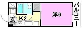 二宮マンション 206 号室 ｜ 愛媛県松山市山越6丁目（賃貸マンション1K・2階・19.95㎡） その2