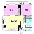 サンシャイン姫原4階6.9万円