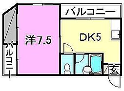 間取図画像 1DK