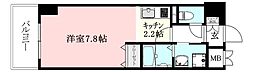 GARIREO TRENTE FORET TOWER 1Kの間取図画像