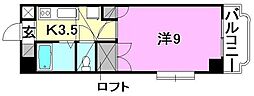 間取図画像 1K