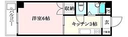 BLESS木屋町 1Kの間取図画像
