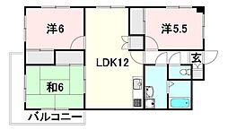 間取図画像 3LDK
