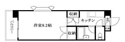 ジョイフル第2朝生田 1Kの間取図画像