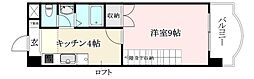 ロイヤルアネックス宮西 1Kの間取図画像