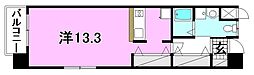 シェレナ本町 ワンルームの間取図画像