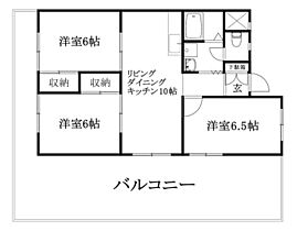 第2日興マンション 501 号室 ｜ 愛媛県松山市宮西2丁目（賃貸マンション3LDK・5階・60.78㎡） その2