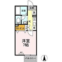 シャトーレ・ワタナベ2 202 号室 ｜ 愛媛県松山市南江戸4丁目（賃貸アパート1K・2階・23.59㎡） その2