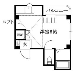 間取図画像 ワンルーム