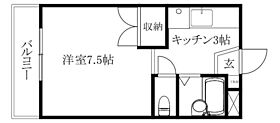 ラウンドストーン枝松 305 号室 ｜ 愛媛県松山市枝松1丁目（賃貸マンション1K・3階・24.84㎡） その2