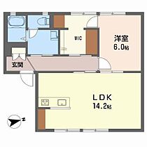 ディアスさや 105 号室 ｜ 愛媛県松山市北斎院町（賃貸アパート1LDK・1階・53.18㎡） その2