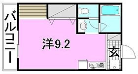 白石ハウス 103 号室 ｜ 愛媛県松山市朝美1丁目（賃貸アパート1R・1階・23.40㎡） その2