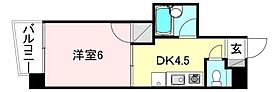 KBコート本町2 205 号室 ｜ 愛媛県松山市本町6丁目（賃貸マンション1DK・2階・19.80㎡） その2