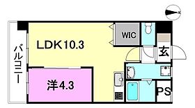 Mayfair南江戸Premium 706 号室 ｜ 愛媛県松山市南江戸5丁目（賃貸マンション1LDK・7階・34.94㎡） その2