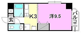 グリチネ・ウノ 406 号室 ｜ 愛媛県松山市和泉北3丁目（賃貸マンション1K・4階・27.54㎡） その2