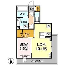 フェリシア朝生田 201 号室 ｜ 愛媛県松山市朝生田町5丁目（賃貸アパート1LDK・2階・40.32㎡） その2