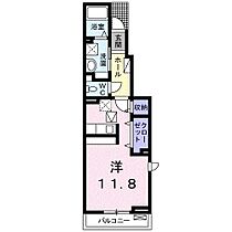 SKH27 B101 号室 ｜ 愛媛県松山市来住町（賃貸アパート1R・1階・34.15㎡） その2