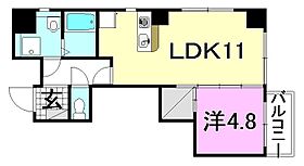 ライフコート湊町 303 号室 ｜ 愛媛県松山市湊町3丁目（賃貸マンション1LDK・3階・43.50㎡） その2