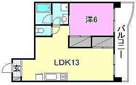 辻町グランドハイツ 206 号室 ｜ 愛媛県松山市辻町（賃貸マンション1LDK・2階・43.20㎡） その2