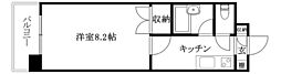 ジョイフル第2朝生田 1Kの間取図画像