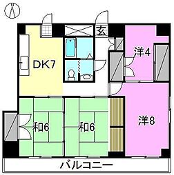 間取図画像 4DK