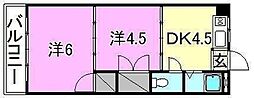 間取図画像 2DK