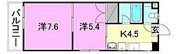 間取図画像 2K