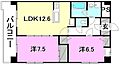 プレジール来住3階6.8万円