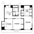 レジデンス勝山7階5.5万円