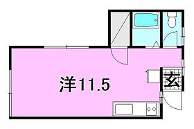 パステル祝谷 101 号室 ｜ 愛媛県松山市祝谷6丁目（賃貸アパート1R・1階・23.91㎡） その2