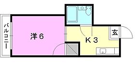 藤岡ビル 203 号室 ｜ 愛媛県松山市高砂町3丁目（賃貸マンション1K・3階・22.14㎡） その2