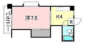 メゾンマルニ 105 号室 ｜ 愛媛県松山市松前町2丁目（賃貸マンション1K・1階・21.25㎡） その2