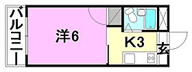 レ・セーナ中一万 201 号室 ｜ 愛媛県松山市中一万町（賃貸マンション1K・2階・18.09㎡） その2