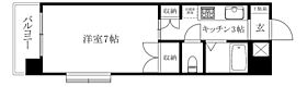 メゾン中村5 408 号室 ｜ 愛媛県松山市中村4丁目（賃貸マンション1K・4階・21.45㎡） その2