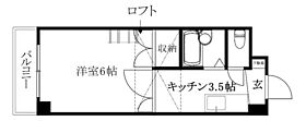 サンフィールド21 305 号室 ｜ 愛媛県松山市末広町（賃貸マンション1K・3階・21.45㎡） その2