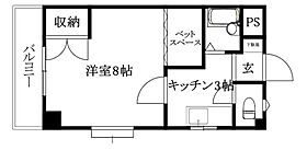 サンテラスT 306 号室 ｜ 愛媛県松山市宮西3丁目（賃貸マンション1K・3階・27.88㎡） その2