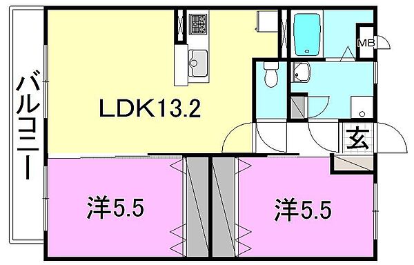 画像2:間取