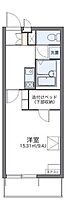 レオパレスリブェ－ル 210 号室 ｜ 愛媛県松山市土居田町（賃貸マンション1K・2階・26.08㎡） その2