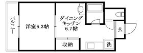 フォレストコート 605 号室 ｜ 愛媛県東温市北方（賃貸マンション1DK・6階・31.50㎡） その2