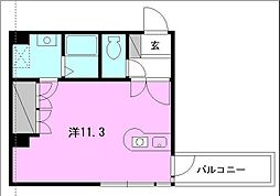 間取図画像 ワンルーム