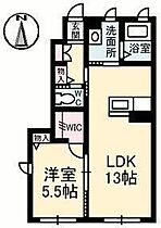 スパジオコモド蔵2 106 号室 ｜ 愛媛県松山市辻町（賃貸アパート1LDK・1階・44.40㎡） その2