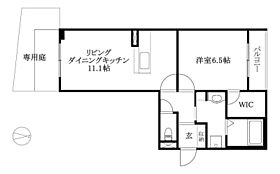 コスモ ラ・ペ 103 号室 ｜ 愛媛県松山市南江戸3丁目（賃貸アパート1LDK・1階・45.58㎡） その2