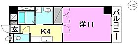 ロイヤルハイツ朝生田 305 号室 ｜ 愛媛県松山市朝生田町1丁目（賃貸マンション1K・3階・33.25㎡） その2