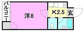 F愛光マンション 210 号室 ｜ 愛媛県松山市福音寺町（賃貸マンション1K・2階・22.51㎡） その2