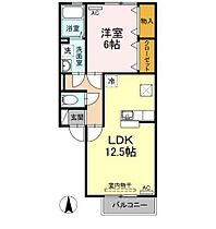 グランステージ 105 号室 ｜ 愛媛県松山市小栗5丁目（賃貸アパート1LDK・1階・45.51㎡） その2