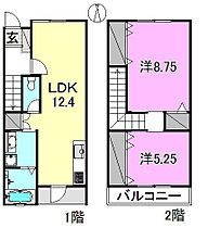 Leben MIYA 103 号室 ｜ 愛媛県松山市別府町（賃貸アパート2LDK・1階・67.90㎡） その2